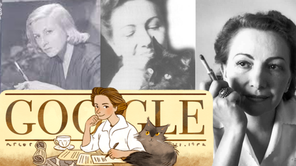 Google conmemoró con un Doodle a la periodista Lenka Franulic en el 115